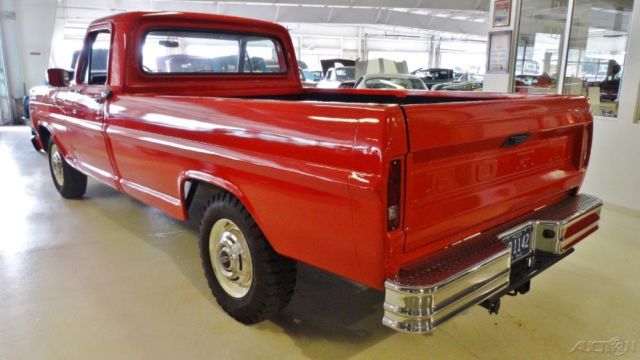 1967 Red Ford F-250 Pickup Truck