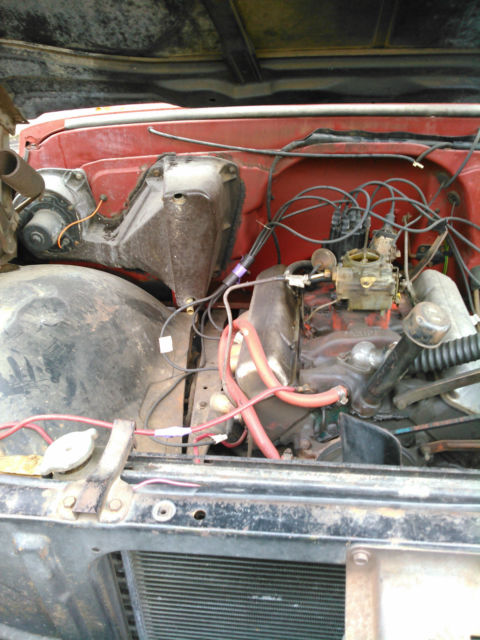 1967 Orange Chevrolet C-10 Standard Cab Pickup