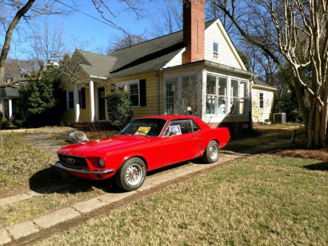 1967 Viper Red Ford Mustang Coupe