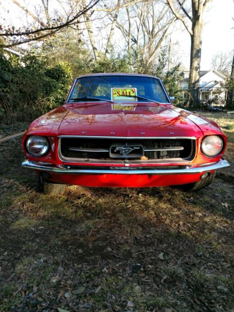 1967 Viper Red Ford Mustang Coupe