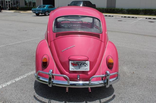 1967 Pink Volkswagen Beetle-New Coupe