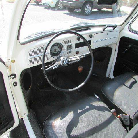 1967 White Volkswagen Beetle - Classic