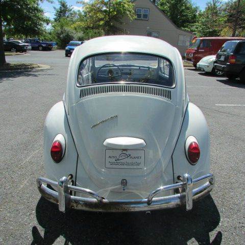1967 White Volkswagen Beetle - Classic