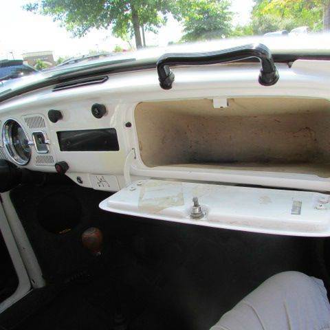 1967 White Volkswagen Beetle - Classic