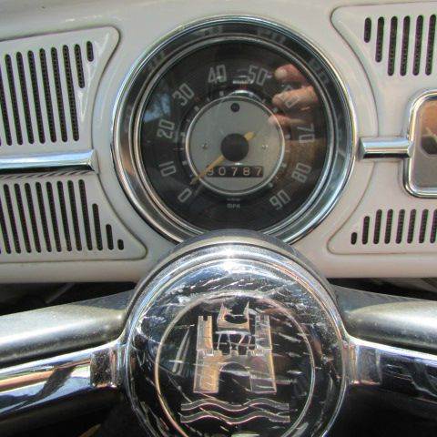 1967 White Volkswagen Beetle - Classic