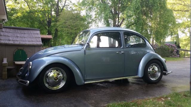 1967 Blue Volkswagen Beetle - Classic Hatchback