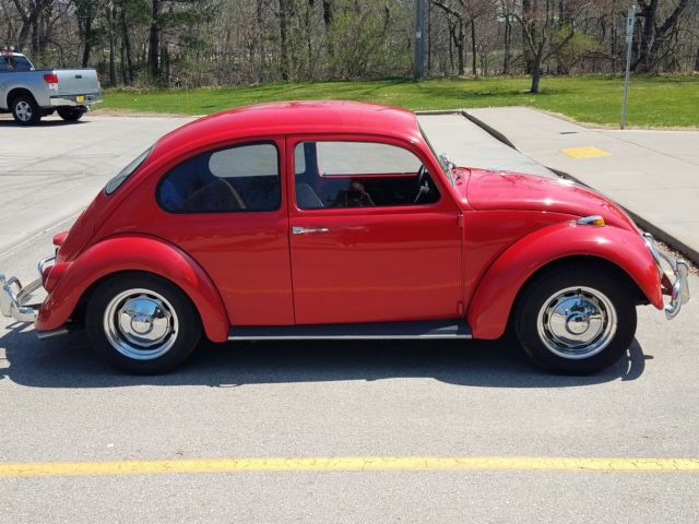 1967 Red Volkswagen Beetle - Classic