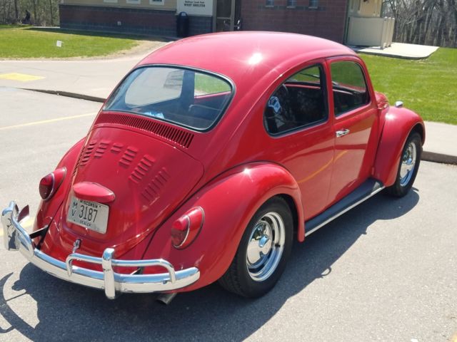 1967 Red Volkswagen Beetle - Classic