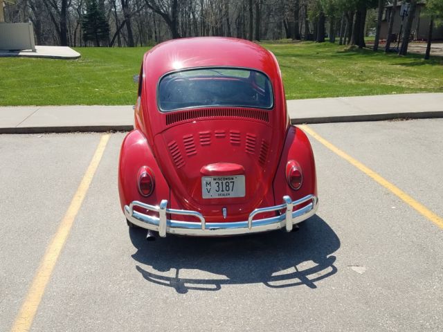1967 Red Volkswagen Beetle - Classic