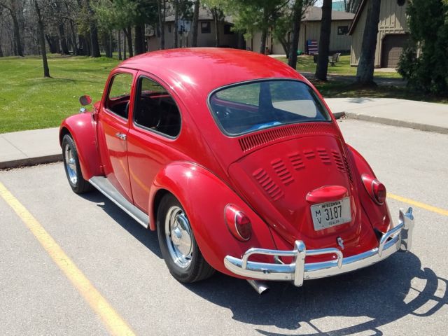 1967 Red Volkswagen Beetle - Classic