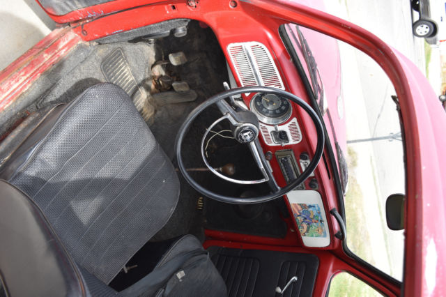 1967 Red Volkswagen Beetle - Classic