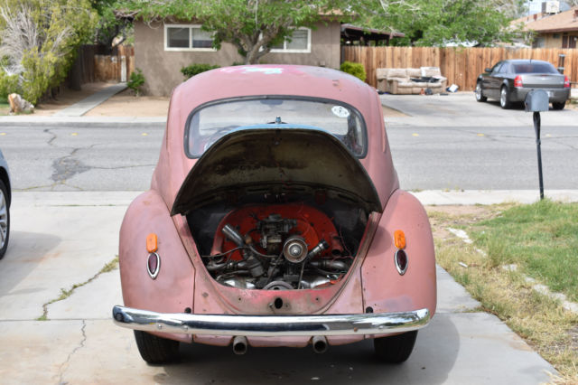 1967 Red Volkswagen Beetle - Classic