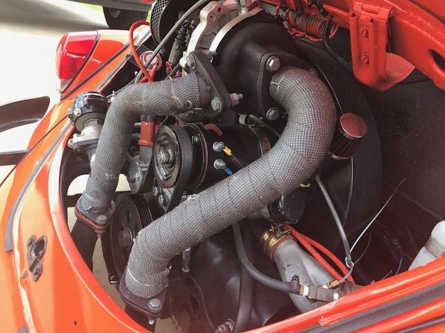 1967 Orange Volkswagen Beetle - Classic Coupe