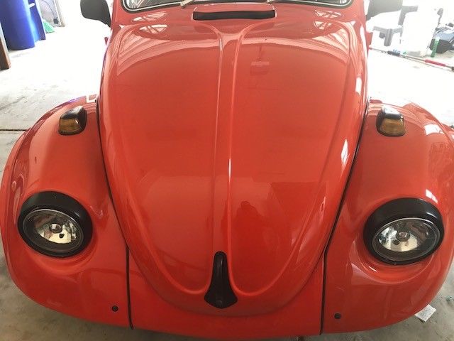 1967 Orange Volkswagen Beetle - Classic Coupe