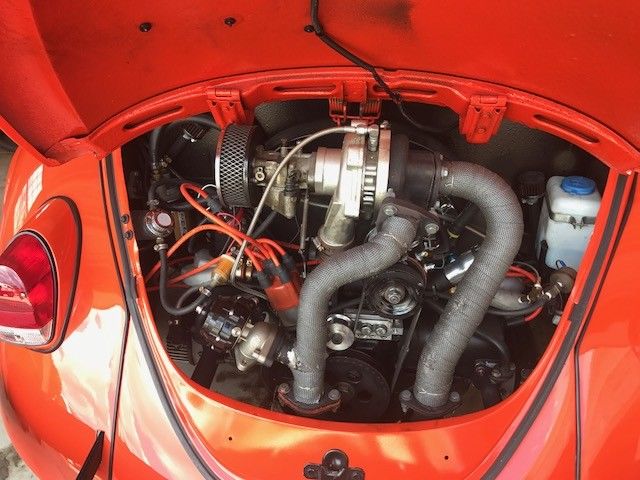 1967 Orange Volkswagen Beetle - Classic Coupe