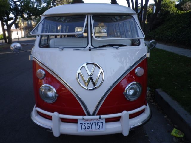 1967 Red Volkswagen Bus/Vanagon Deluxe