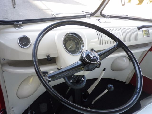 1967 Red Volkswagen Bus/Vanagon Deluxe