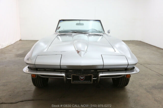 1967 Silver Chevrolet Corvette