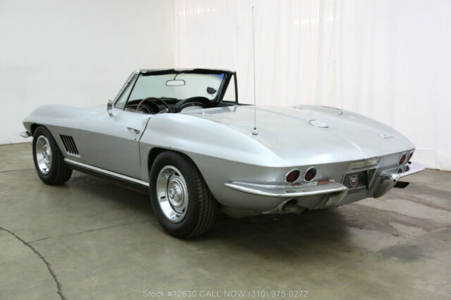 1967 Silver Chevrolet Corvette