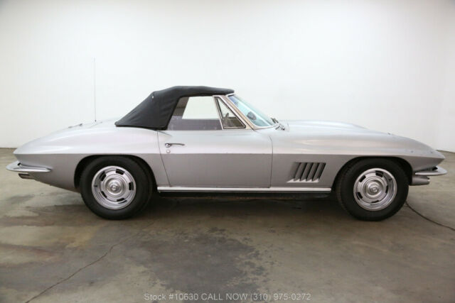 1967 Silver Chevrolet Corvette