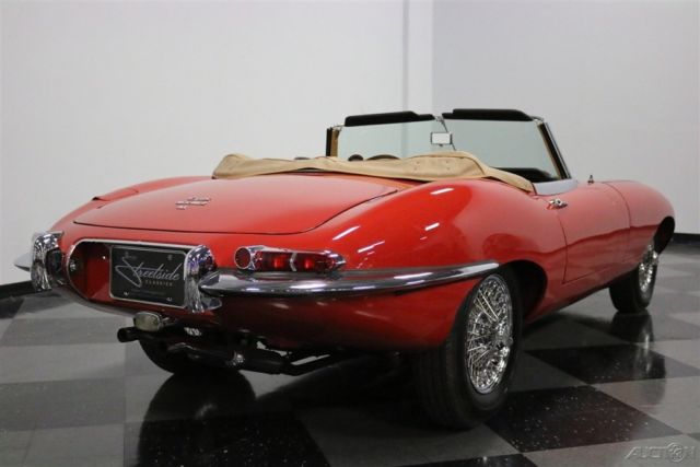 1967 Red Jaguar E-Type