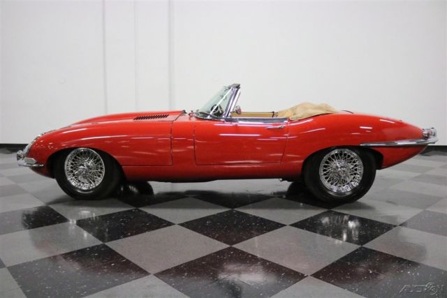 1967 Red Jaguar E-Type