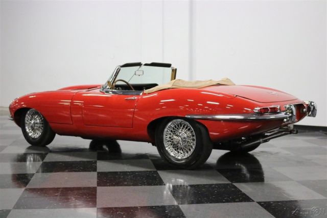 1967 Red Jaguar E-Type