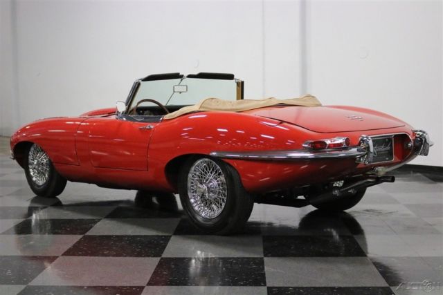 1967 Red Jaguar E-Type