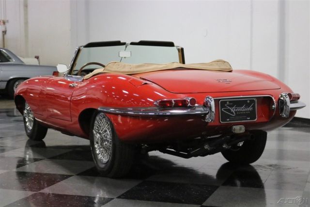 1967 Red Jaguar E-Type