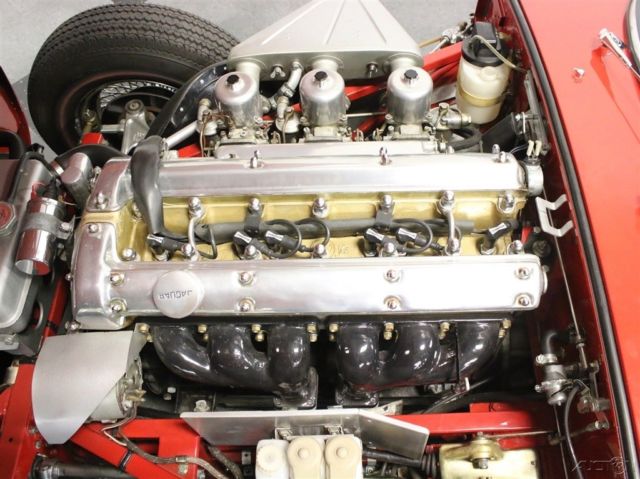 1967 Red Jaguar E-Type