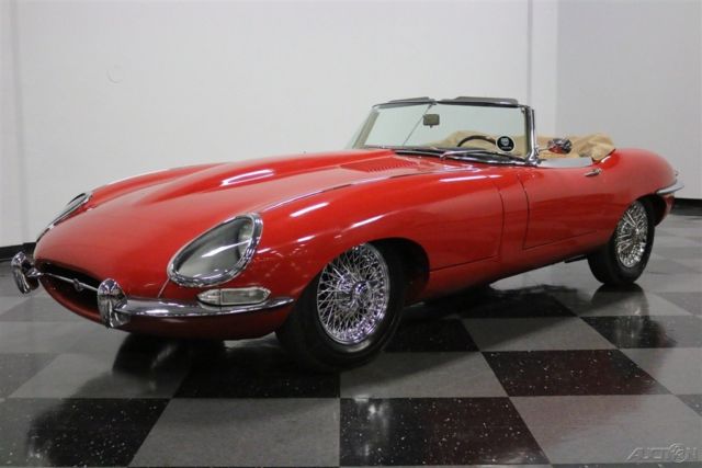 1967 Red Jaguar E-Type