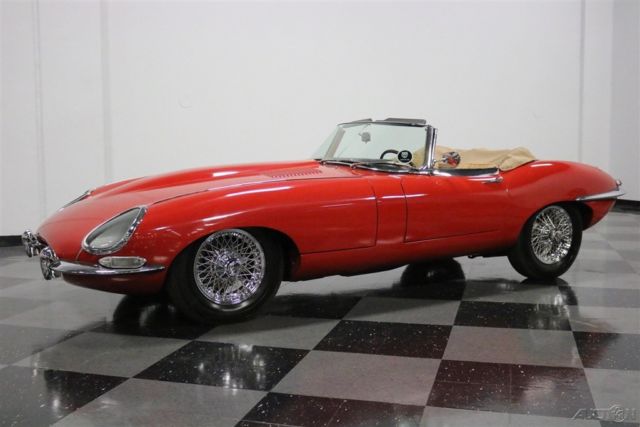 1967 Red Jaguar E-Type