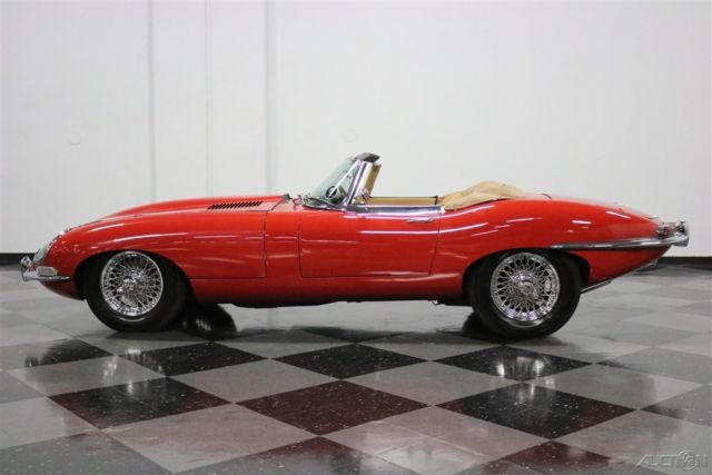 1967 Red Jaguar E-Type