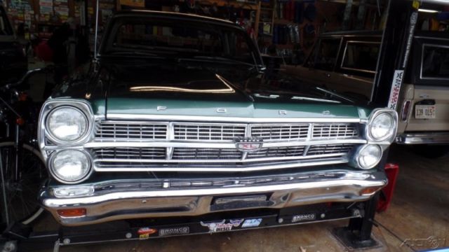 1967 Green Ford Ranchero