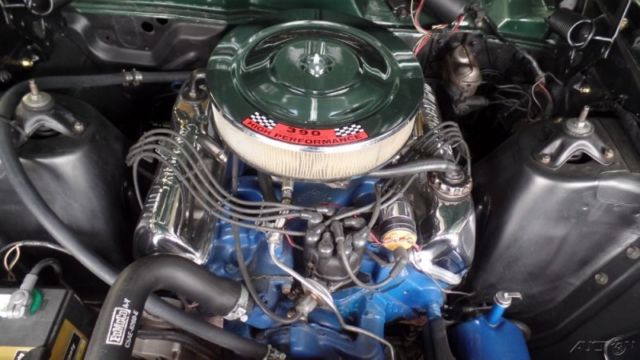 1967 Green Ford Ranchero