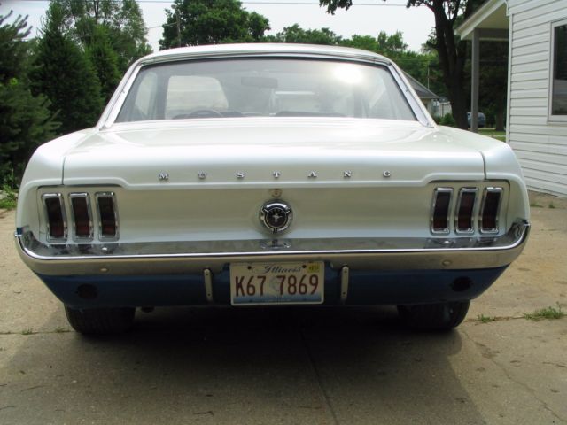 1967 Blue Ford Mustang Coupe
