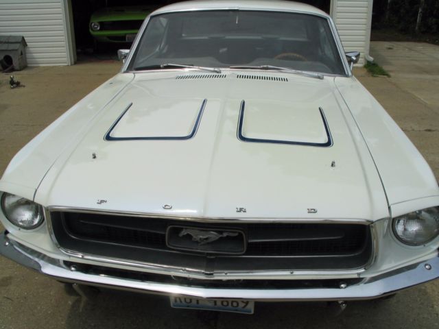 1967 Blue Ford Mustang Coupe