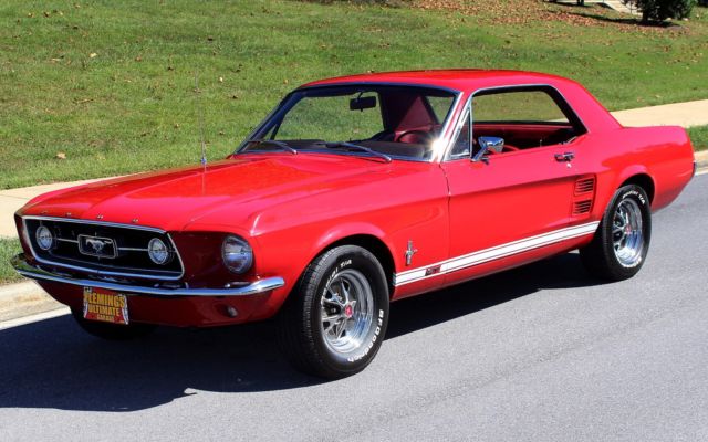 1967 Red Ford Mustang N/A