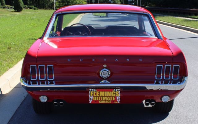 1967 Red Ford Mustang N/A