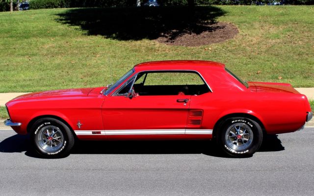 1967 Red Ford Mustang N/A