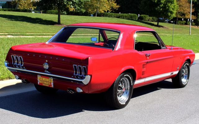 1967 Red Ford Mustang N/A