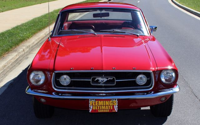1967 Red Ford Mustang N/A