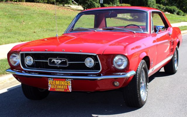 1967 Red Ford Mustang N/A