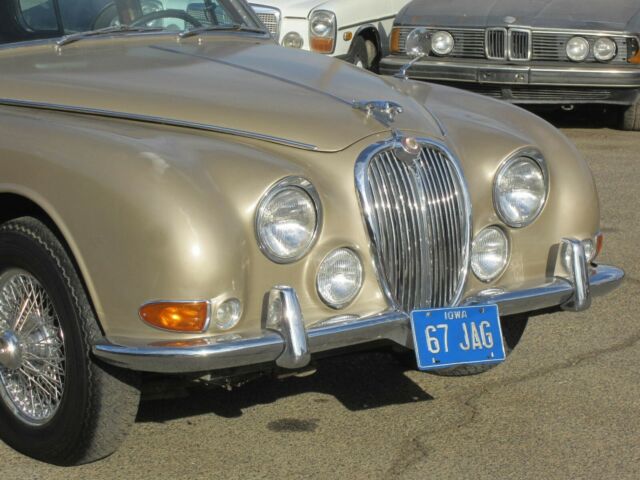 1967 Gold Jaguar 3.8 Sedan
