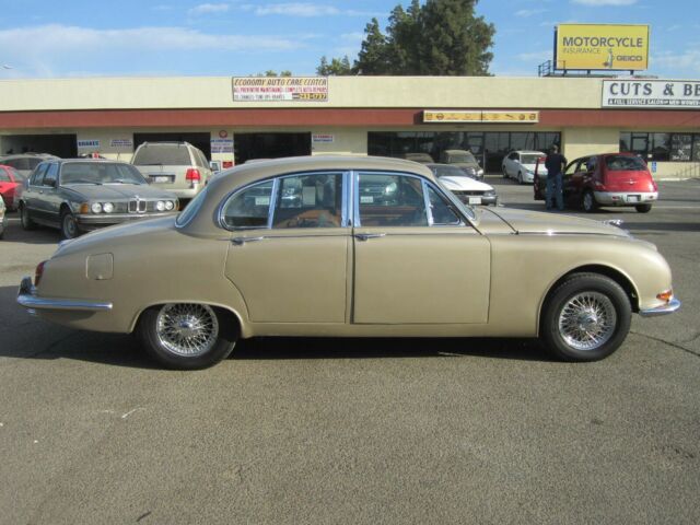 1967 Gold Jaguar 3.8 Sedan