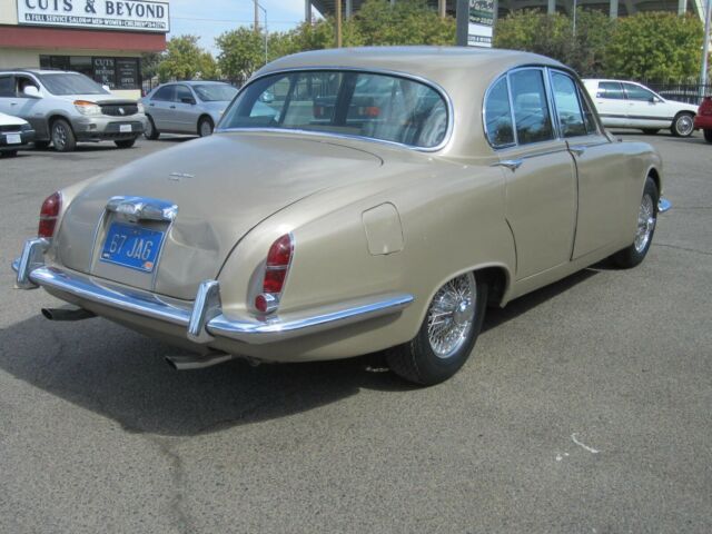 1967 Gold Jaguar 3.8 Sedan