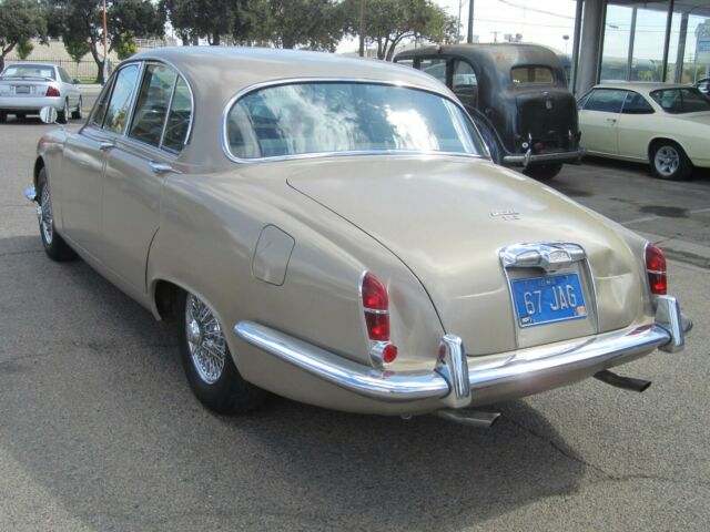 1967 Gold Jaguar 3.8 Sedan