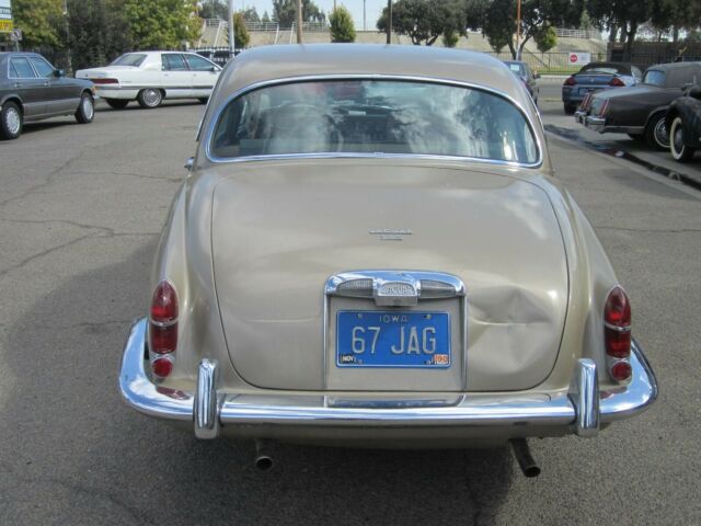 1967 Gold Jaguar 3.8 Sedan