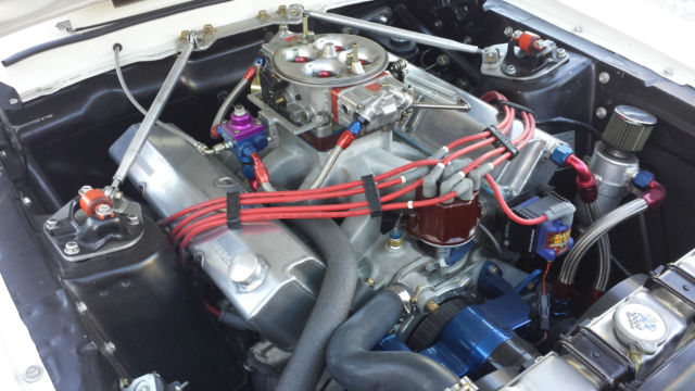 1968 White Ford Mustang Fastback