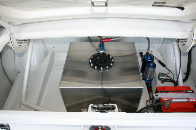 1968 White Ford Mustang Fastback